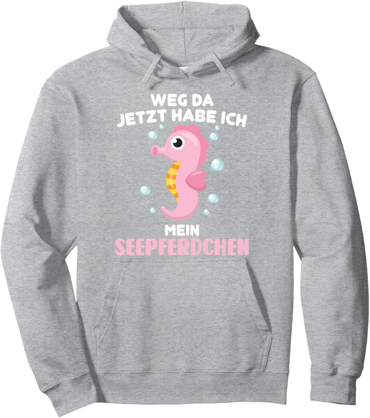 Seepferdchen Schwimmen Schwimmer Pullover Hoodie