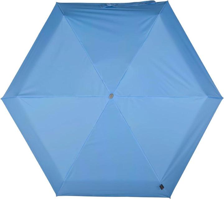 Knirps mini Taschenschirm Travel mit UV-Schutz mit irisierender Beschichtung - Blue Blue - Irisieren