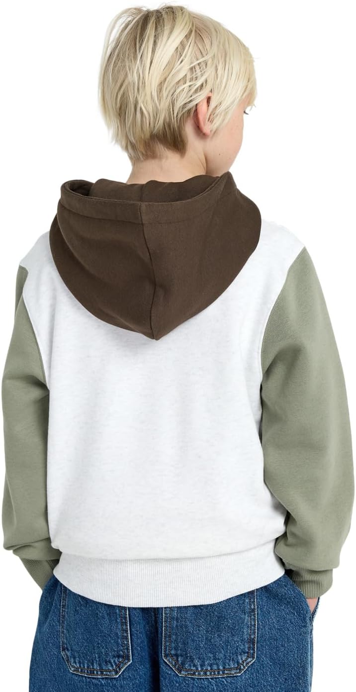 BILLABONG Jungen Paradise Slide Pullover (1er Pack) 8 Jahre Oatmeal Heather, 8 Jahre Oatmeal Heather