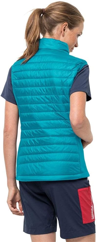 Jack Wolfskin Damen Routeburn Vest W Weste XS Dark Aqua, XS Dark Aqua