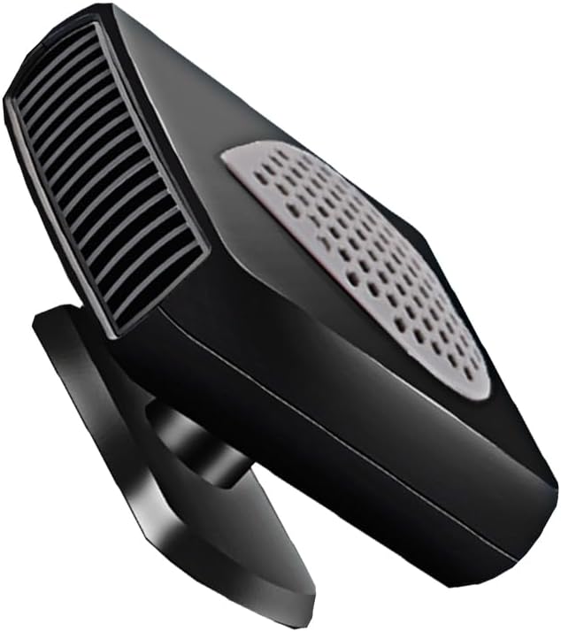 Riloer 2 in 1 tragbare Autoheizung, schnell heizbare Autoentfroster, heisser und kalter Autolüfter m