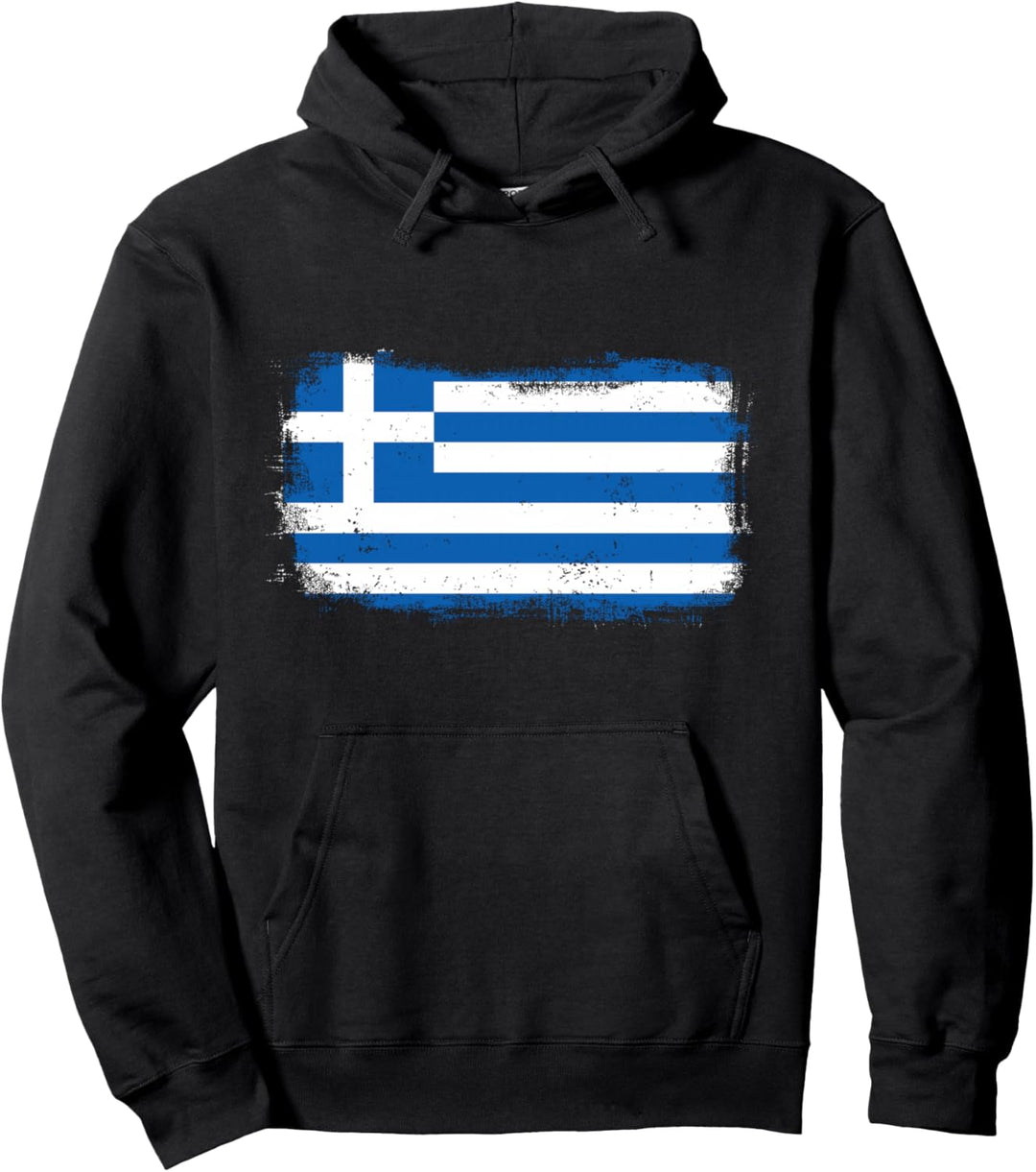 Griechenland Griechische Nationalflagge Pullover Hoodie