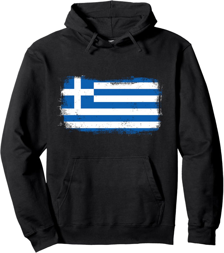 Griechenland Griechische Nationalflagge Pullover Hoodie