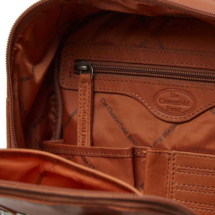 The Chesterfield Brand Wax Pull Up Bellary City Rucksack Leder 30 cm Cognac, Cognac