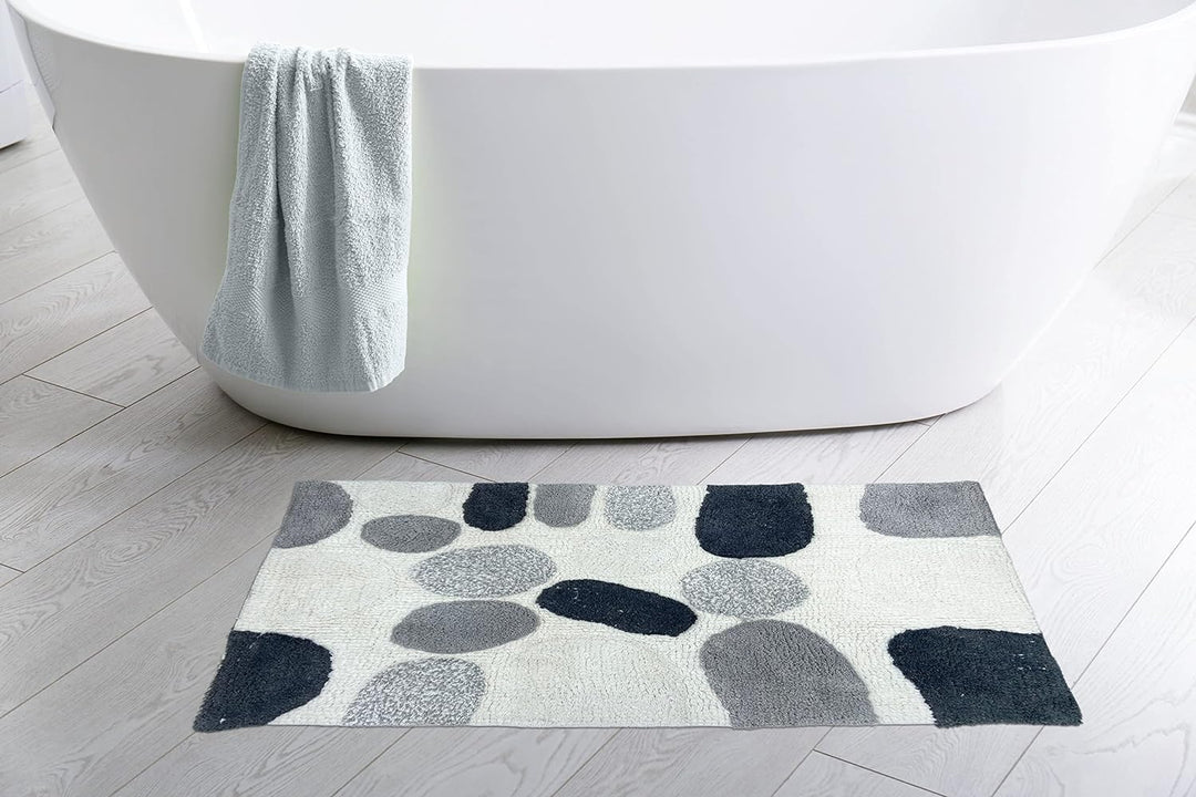 CosiCasa Badteppich rutschfest waschbar & weich - Ideal als Badematte, Badezimmerteppich oder Badvor