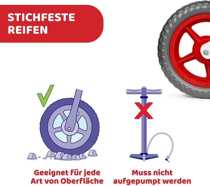 Chicco Thunder Laufrad für Kinder 2-5 Jahre, Kinder Laufrad fürs Gleichgewicht, mit höhenverstellbar