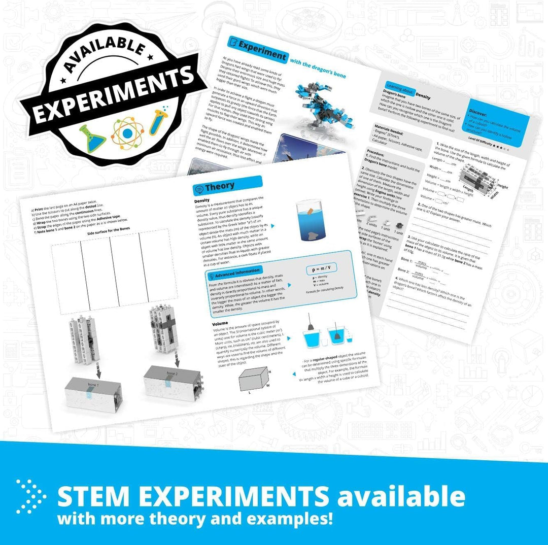 Engino CE301MM-A Creative Engineering Maker Master 30 Modelle Set, Mehrfarbig