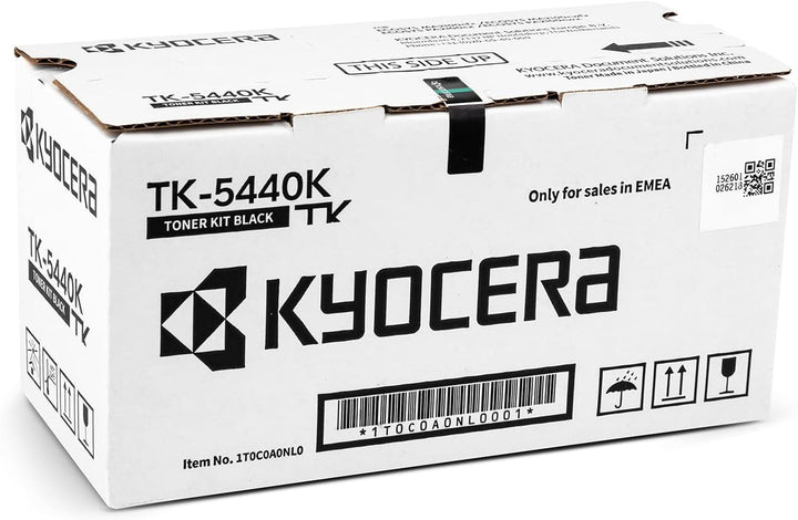Kyocera TK-5440K Schwarz. Original Toner-Kartusche. Kompatibel für PA2100cx, PA2100cwx, MA2100cfx un