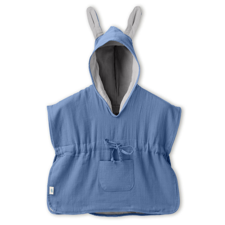 Badeponcho Baby &amp; Kinder EXTRA weich (100% Bio-Baumwolle) | Kinder Badeponcho 1-7 Jahre| Handtuch Po