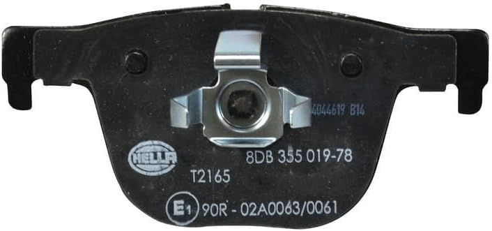 HELLA PAGID 8DB 355 019-781 Bremsbelagsatz - T2165 - Dicke/Stärke: 17.3mm - Bremssystem: Teves - für