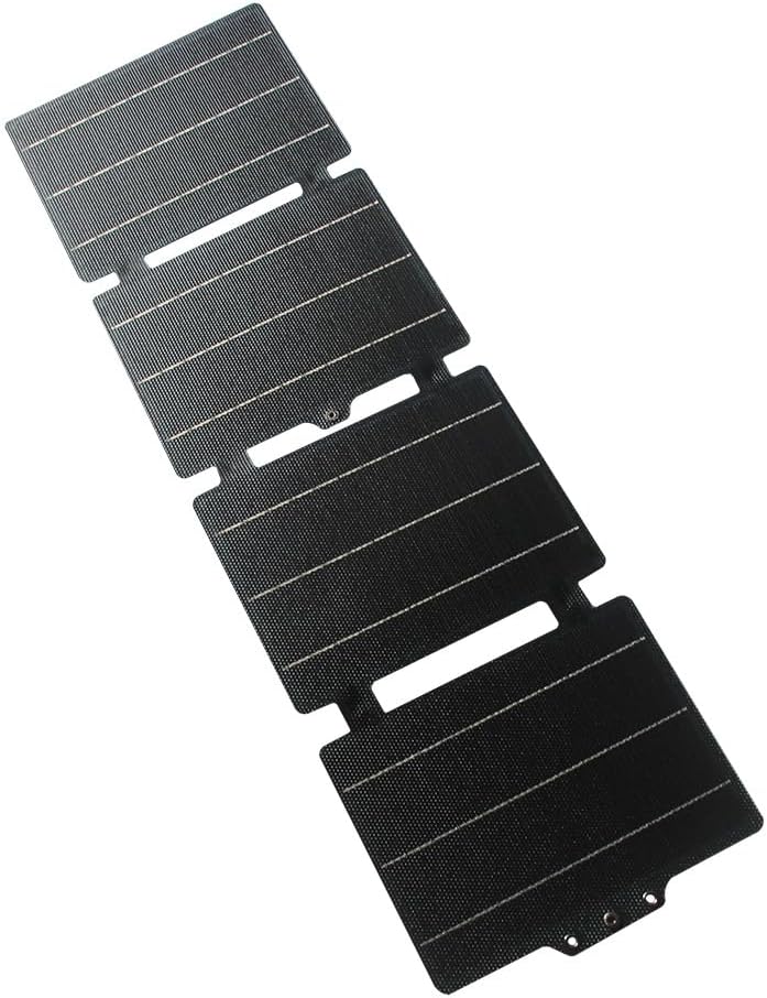 Tragbares Solarladegerät, 25 W, faltbar, ETFE, Flexibles Solarpanel mit USB-C/DC/USB-Ausgängen für P