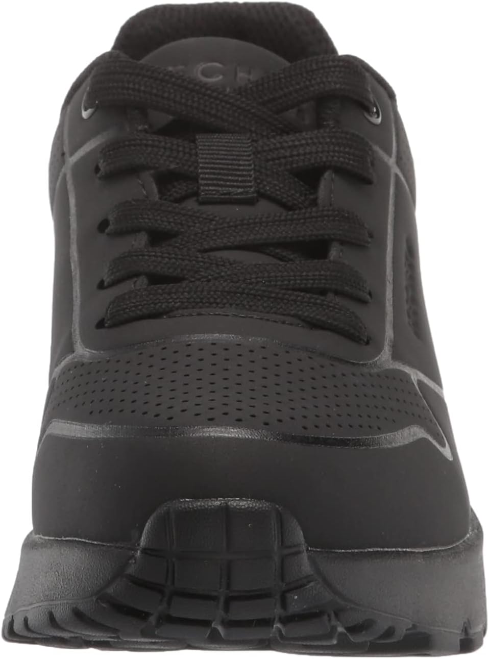 Skechers Jungen Uno Lite-delodox Sneaker, Black Synthetic Trim L