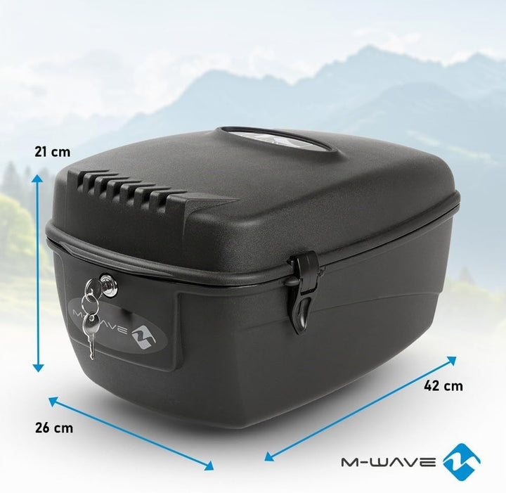 M-Wave 42 x 26 x 21 cm Schwarz, 42 x 26 x 21 cm Schwarz