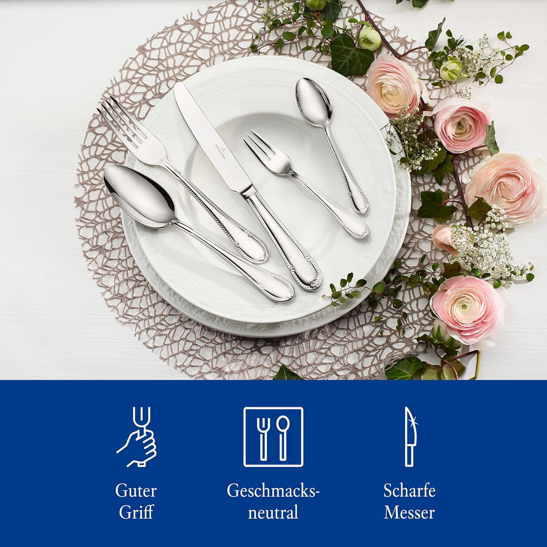 Villeroy &amp; Boch - Mademoiselle Tafelbesteck für bis zu 6 Personen, 30-teilig, Edelstahl 30tlg, 30tlg
