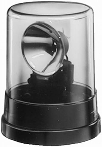 HELLA - Halogen-Rundumkennleuchte - KL 700 - 12V - blau - Anbau/geschraubt - Stecker: Flachstecker -