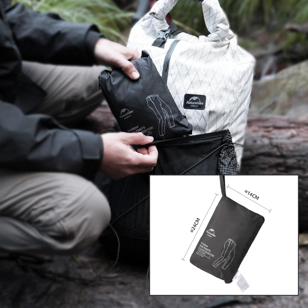 Naturehike Leichte Wasserdichte Outdoor Regenhose Für Herren Und Damen für Wandern Radfahren Camping