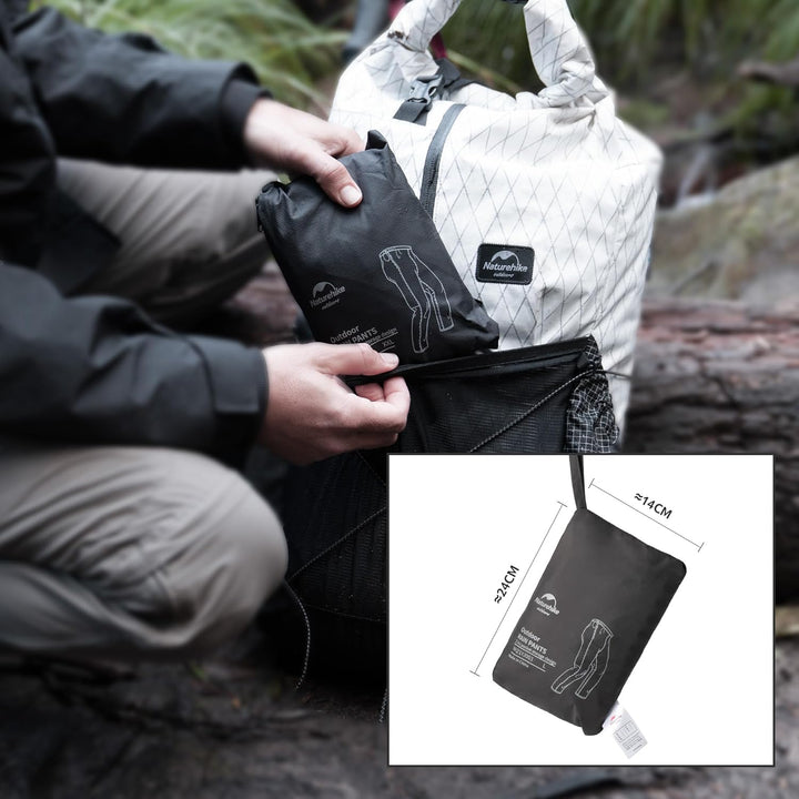 Naturehike Leichte Wasserdichte Outdoor Regenhose Für Herren Und Damen für Wandern Radfahren Camping