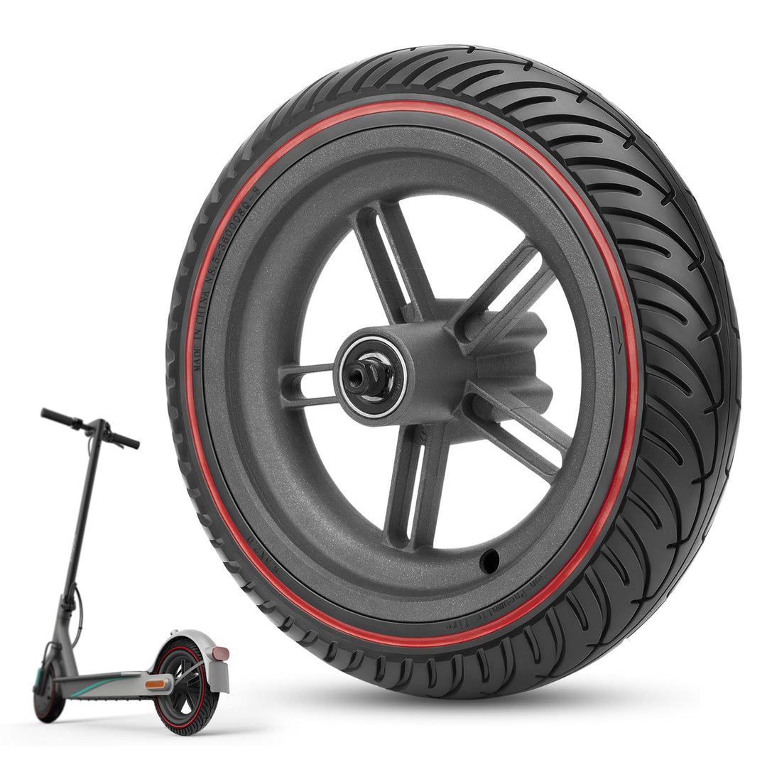 für Xiaomi Pro 2 Hinterrad Komplett, All-in-One Vollgummireifen E Scooter 8,5 Zoll mit Felge, Robust