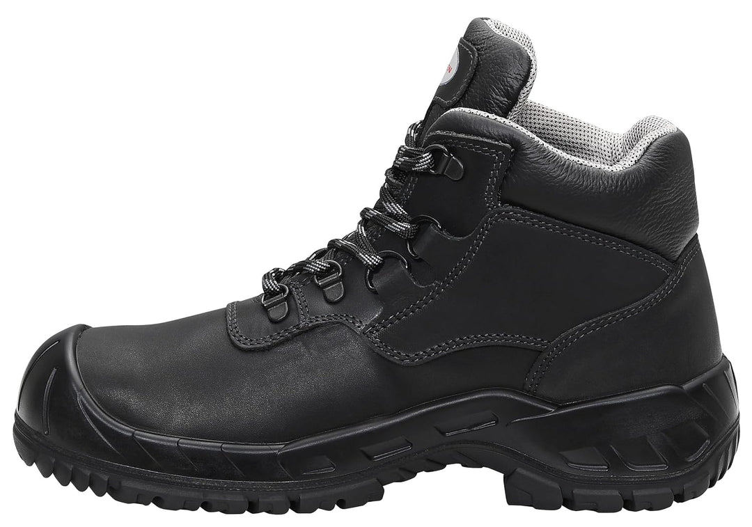 ELTEN Sicherheitsschuhe LUTZ S3 HI, Herren, Leder, Stahlkappe, leicht, robust, Schwarz, Grösse: 48 4