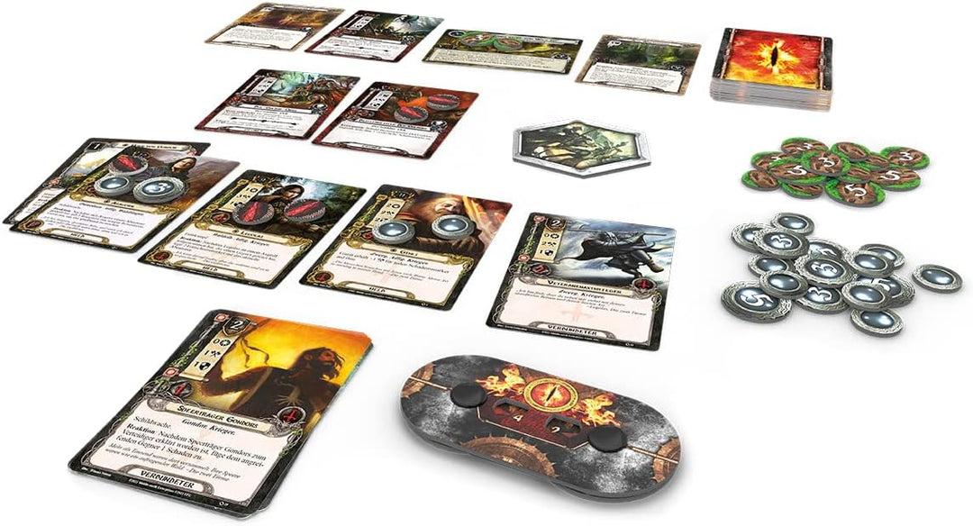 Fantasy Flight Games | Der Herr der Ringe: LCG | Grundspiel | Expertenspiel | Kartenspiel | 1-4 Spie