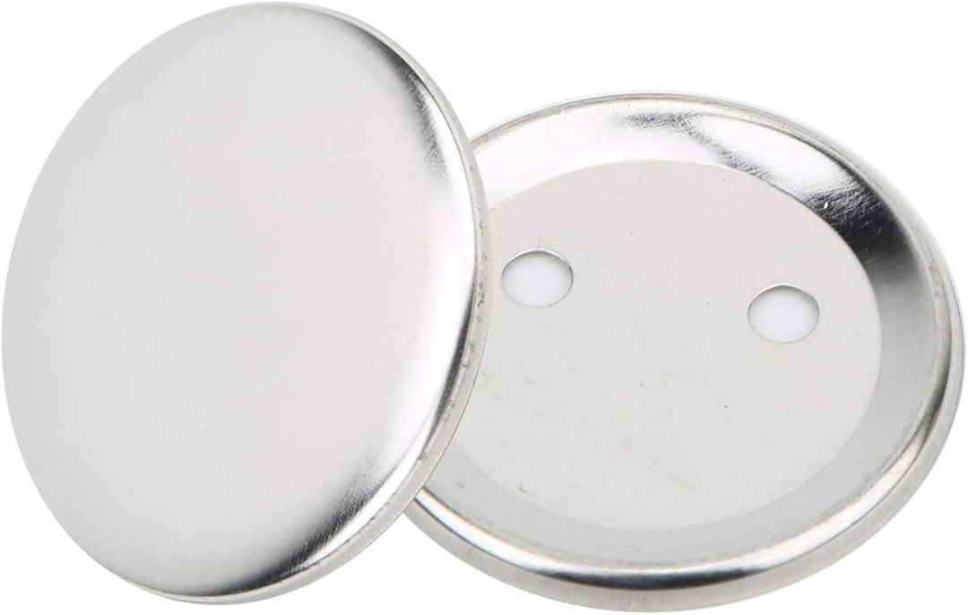 Greensen 100 Sets 56mm Abzeichen Pin Button Teile Abzeichen Herstellung Zubehör, Blank Pins für Hand