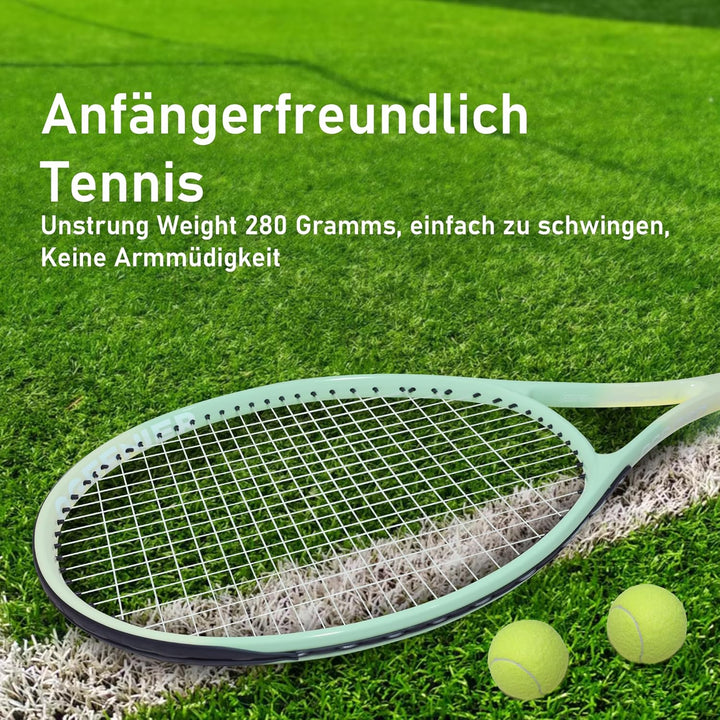 OGEENIER Tennis Racket 27 Zoll Tennisschläger Damen Herren Tennis Schläger für Erwachsene Anfänger u