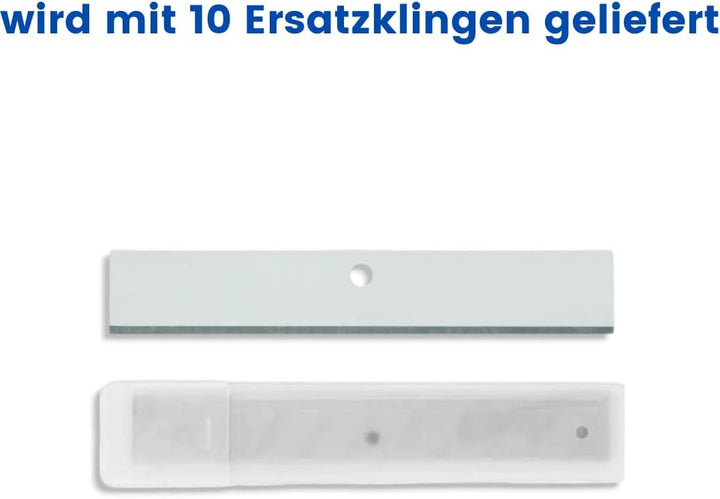 Tapeten Entferner Set - Tapetenperforierer mit ausziehbarem Teleskopstiel - Tapetenschaber und Spach