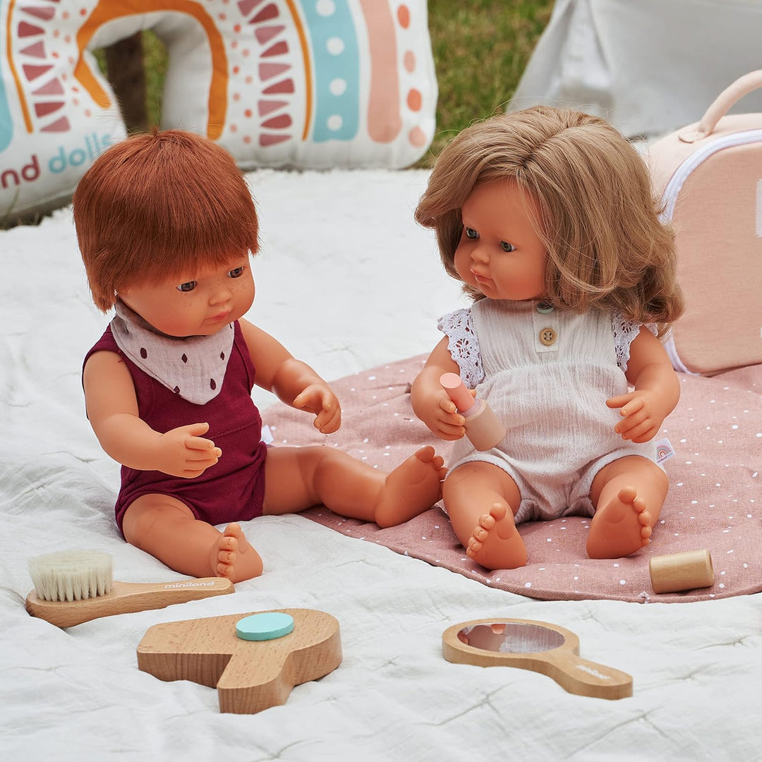 Miniland Babypuppe rothaariger Junge 38cm, 31049