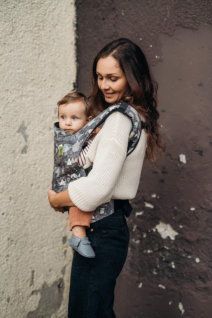 Boba Babytrage Classic Carrier - Babytragetasche im Rucksack Stil – Tragen Sie Ihr Kind auf dem Bauc