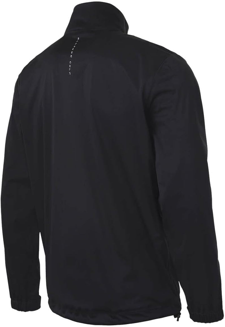 Ellesse Herren Karlia Nähte Verstellbare Manschetten wasserdichte Golfjacke M Schwarz, M Schwarz