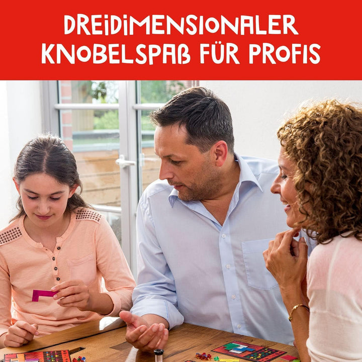Kosmos 683177 Ubongo 3-D Master, Knobelspass in DREI Dimensionen, Fördert spielerisch logisches und