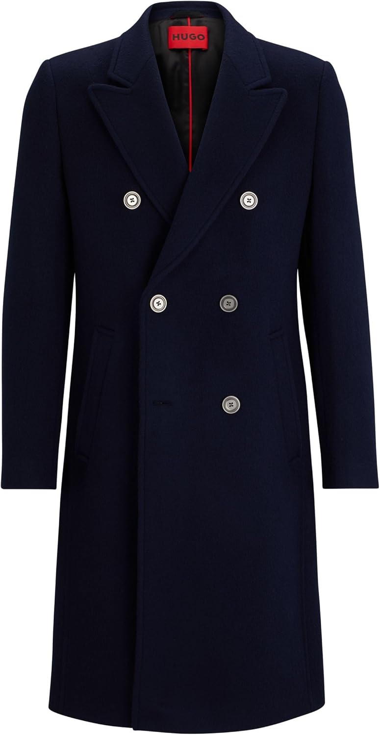 HUGO Herren Coat 106 Dark Blue405, 106 Dark Blue405