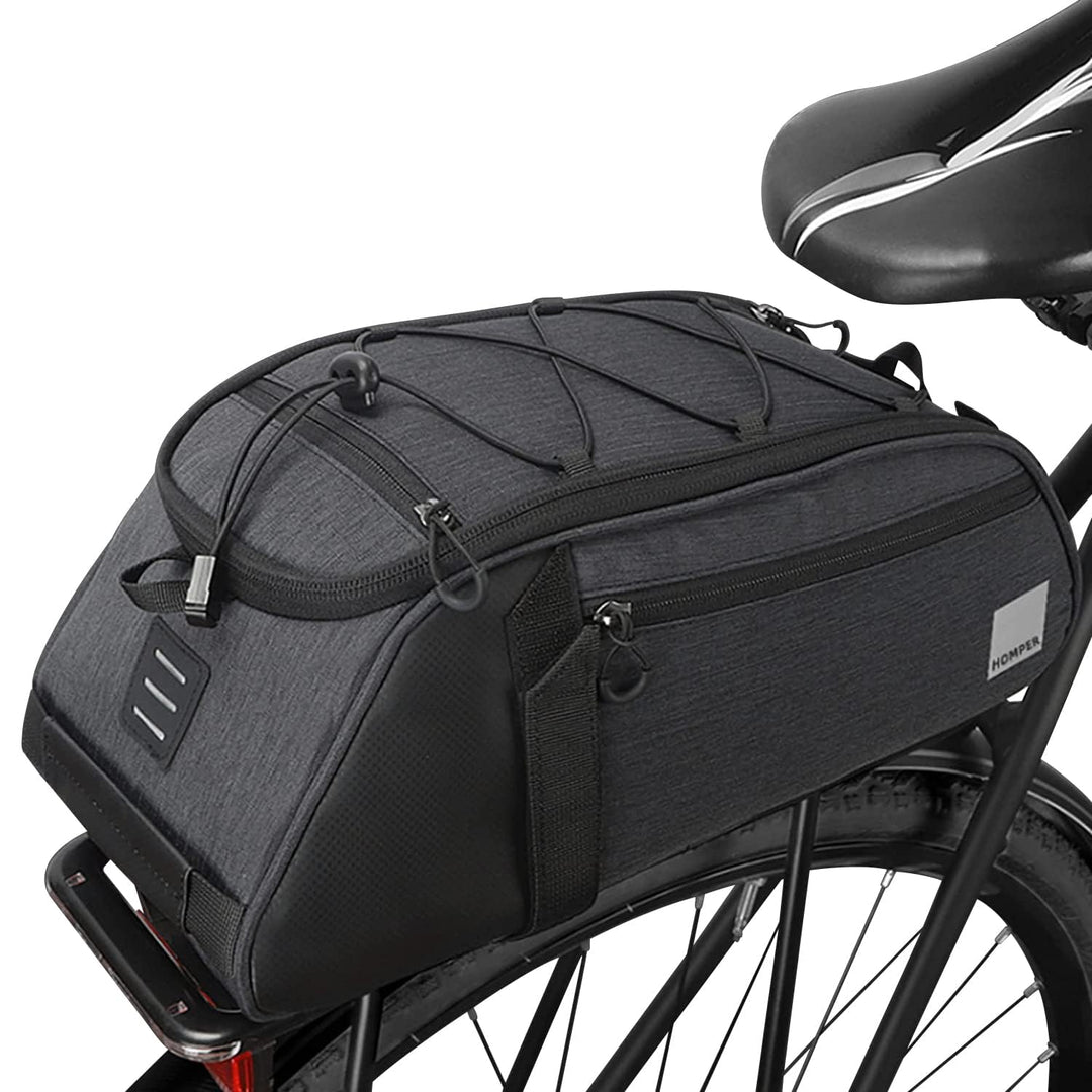 HOMPER Fahrradtasche Satteltasche Gepäcktasche Gepäckträger Tasche Rucksack Seitentasche Mountain Ro