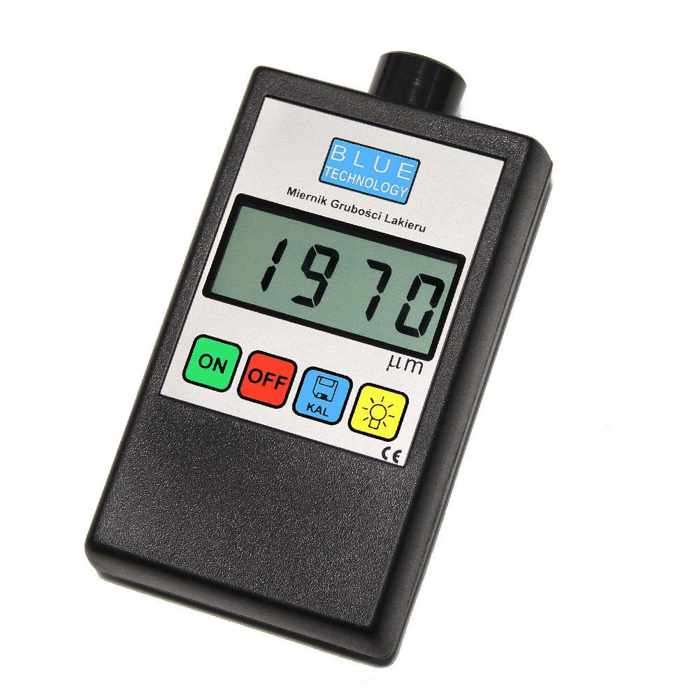 Blue Technology Schichtdickenmessgerät Lackdickenmessgerät MGR-11-FE | Stahl Coating Thickness Gauge