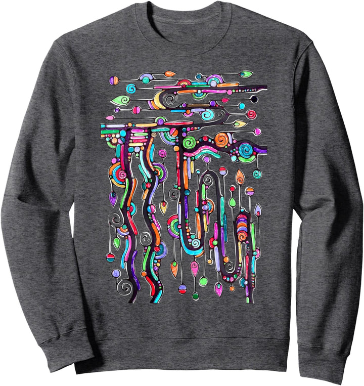 Sketching Fantasy Art - Lines Of Power 1 - Fan Fun Sweatshirt