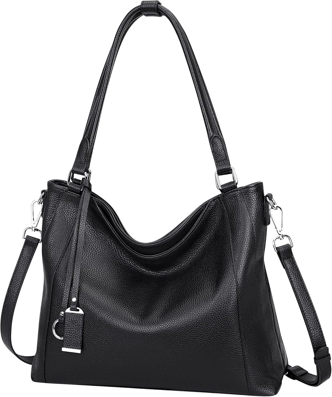 Soft Leather Handbags for Women Shoulder Hobo Bag Large Tote Crossbody Bag By OVER EARTH Grösse L, S