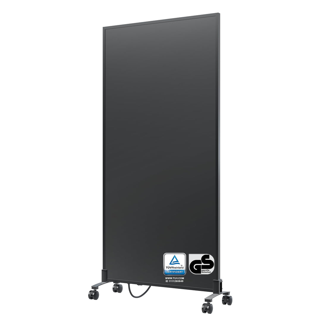 BR Bringer Infrarotheizung Standgerät - 1000 Watt - Energiesparend - Mobile Elektroheizung mit Stand