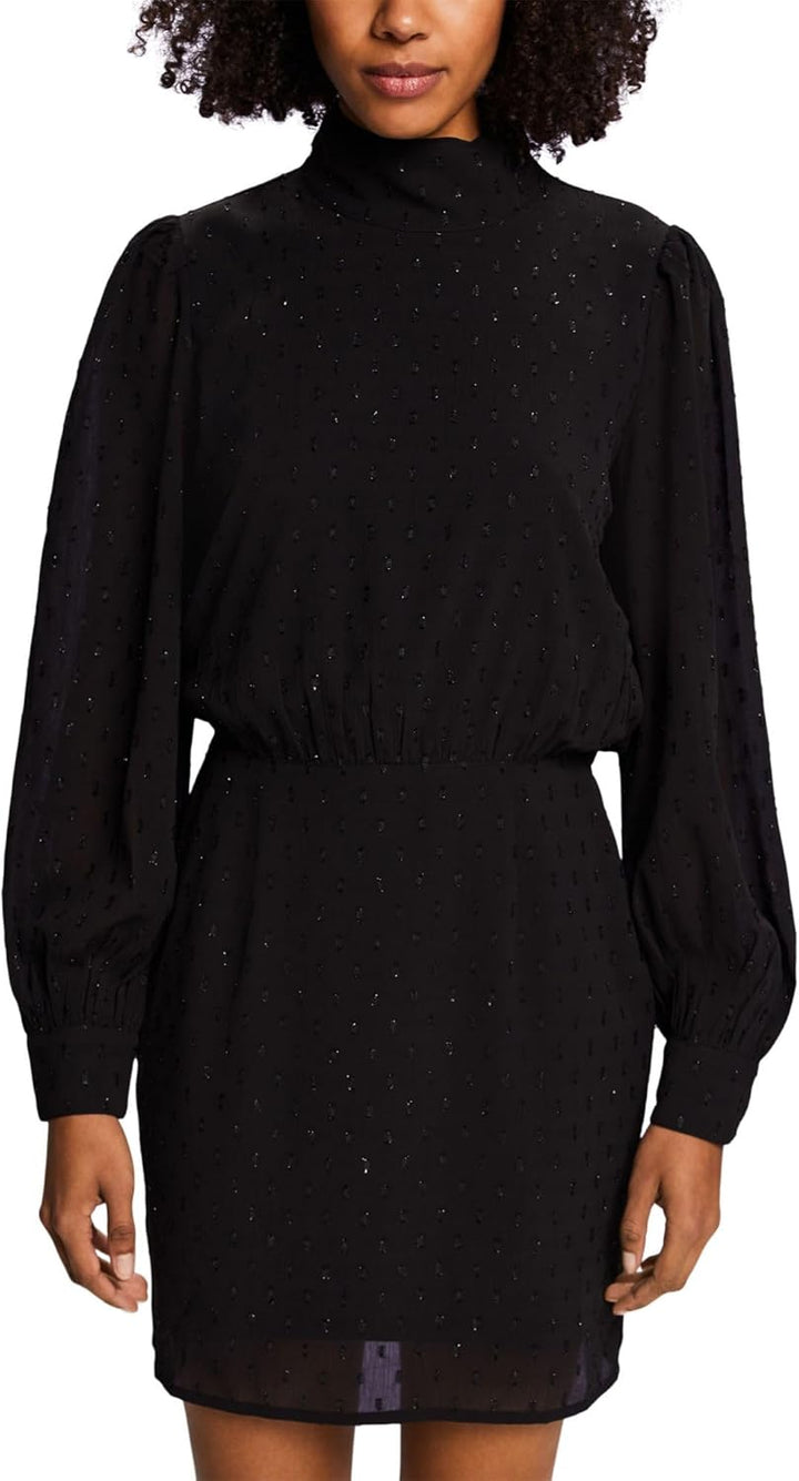ESPRIT Damen Kleid, 001/Black