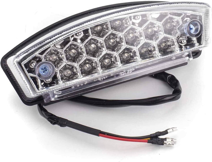 LED Rücklicht mit E-Nummer passend für Ducati Monster 600 750 800 1000 916 996 S4R S4RS S2R klar, kl