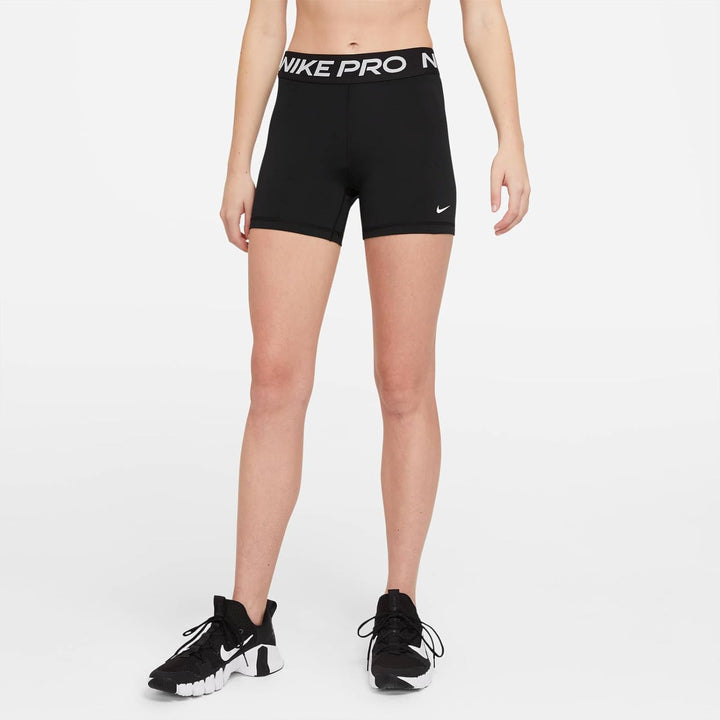 Nike Damen Hose Pro 365 L Black/White, L Black/White