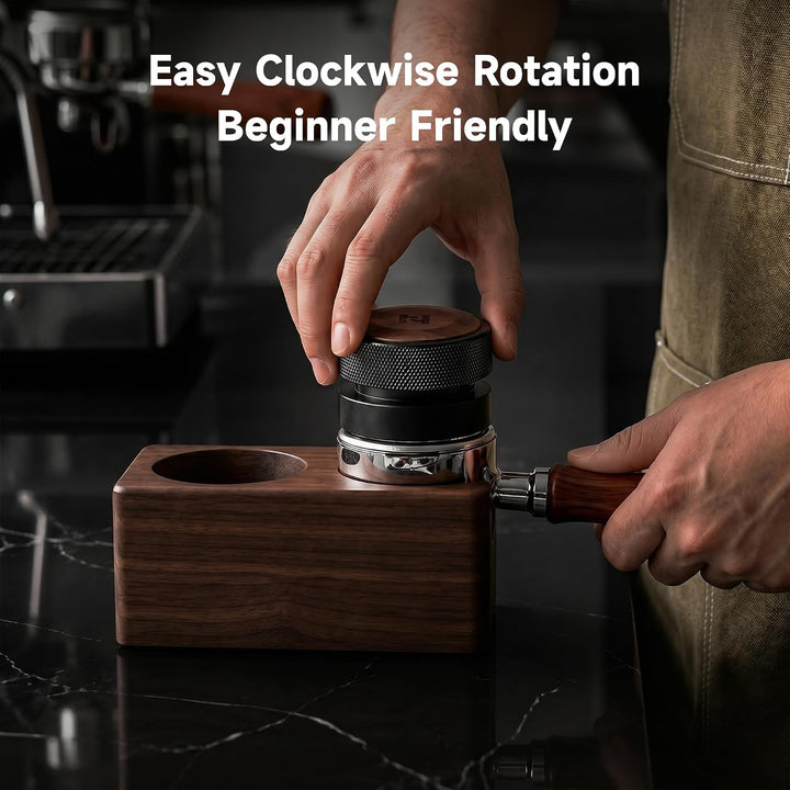 HiBREW 58.5mm Gravity-Distributor selbstnivellierend Edelstahlbasis