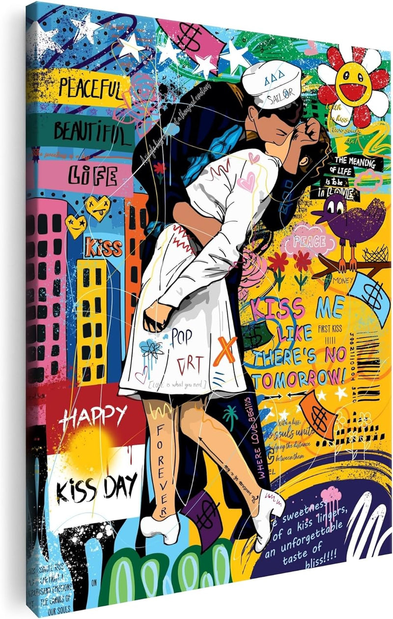 Artmazing | Pop Art Bild bunt | Pop Art Poster | Pop Art Leinwand | S-Art Bilder | Pop Art Bilder Le