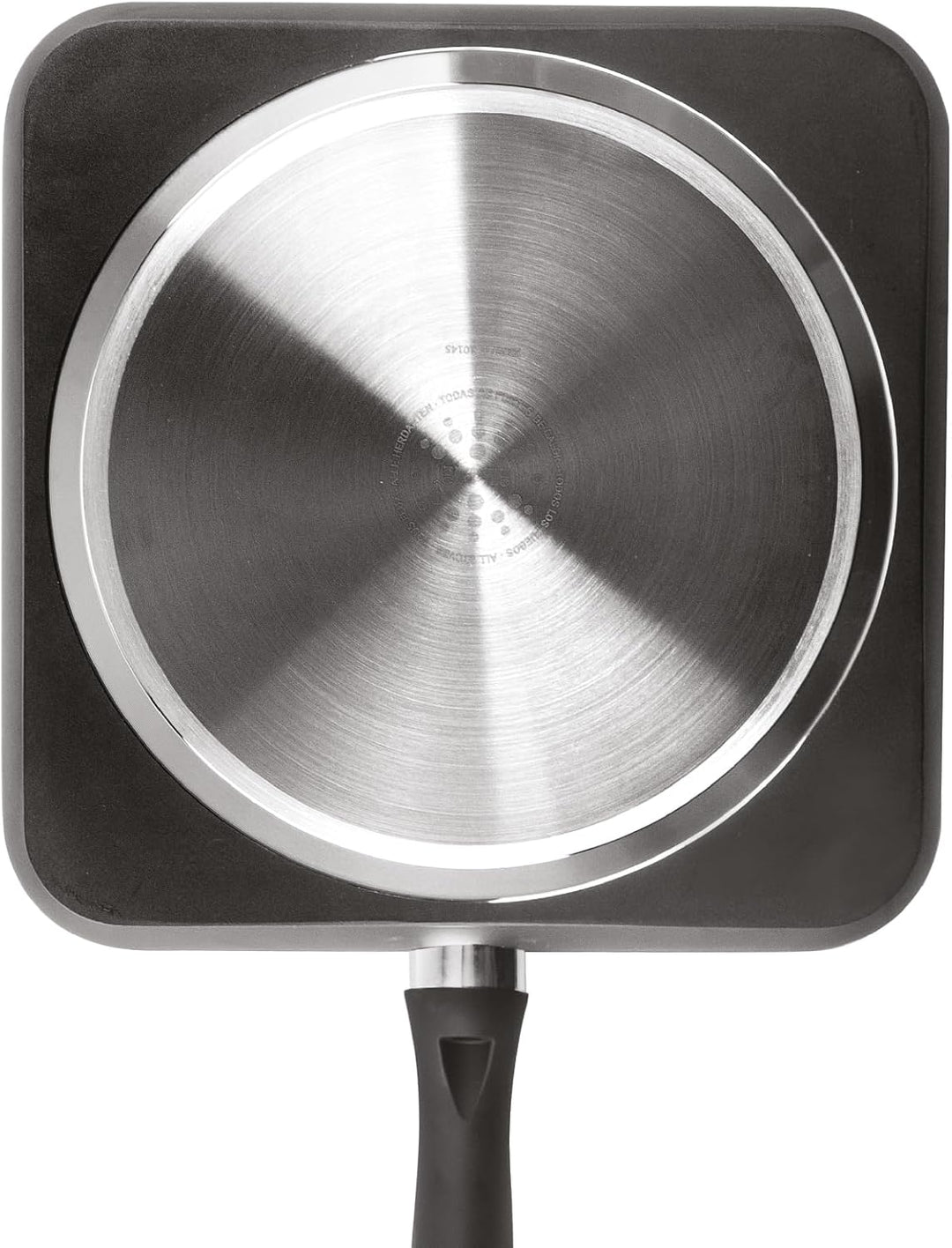 IBILI - Grillpfanne New Induplus, 28 cm, Aluminium, Anti-Haft, geeignet für Induktion 28 cms, 28 cms