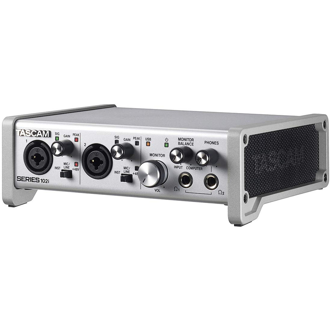 Tascam Series 102i - USB-Audio-/MIDI-Interface mit DSP-Mixer (10 Eingänge, 4 Ausgänge)