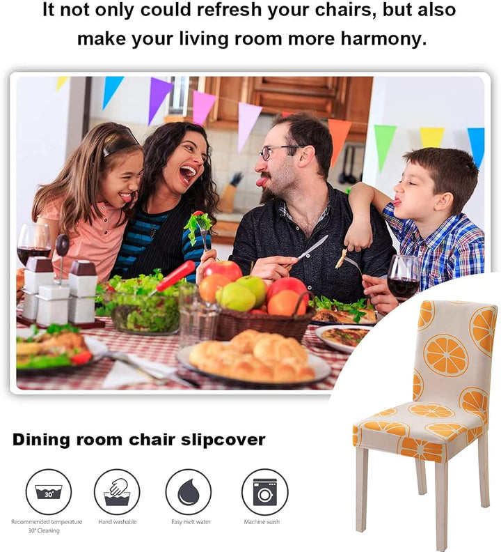 VanderHOME Stuhlhussen, Universal Stretch Esszimmerstuhlbezüge, Stuhlhussen Moderne, Abnehmbare Stuh