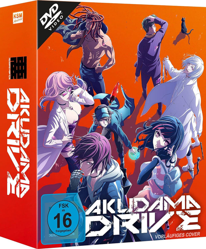 Akudama Drive - Staffel 1 - Vol. 3 (Ep. 9-12) im Sammelschuber (DVD), DVD