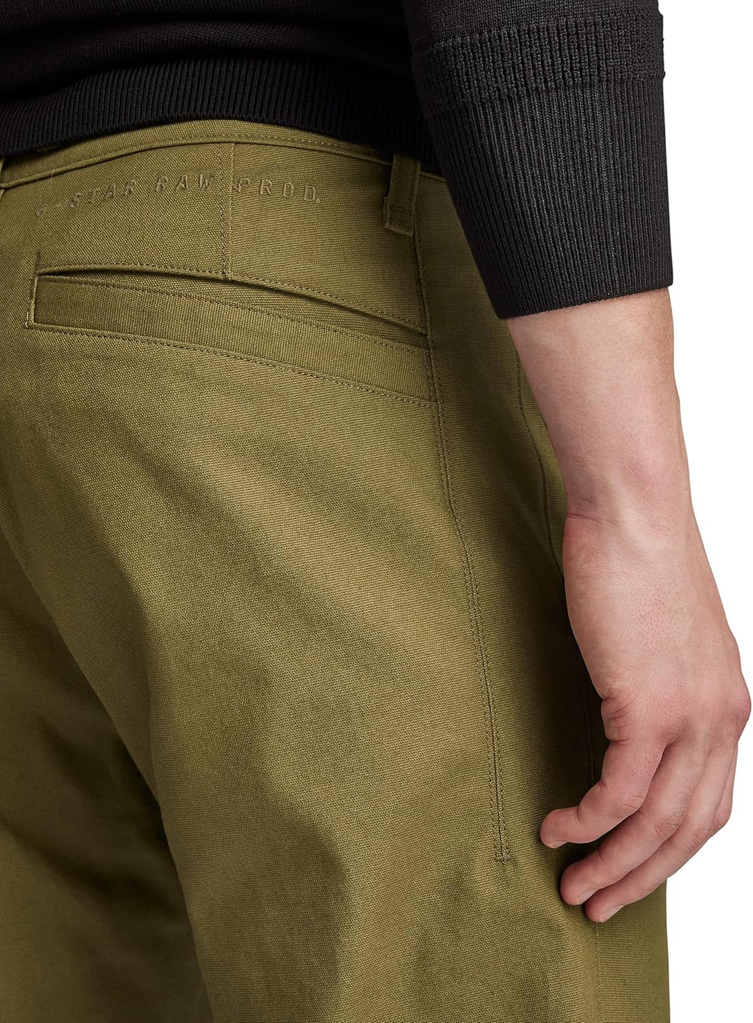 G-STAR Herren Bronson Slim Chino 28W / 30L Grün (Dark Olive D21038-d305-c744), 28W / 30L Gr&#xFC;n (