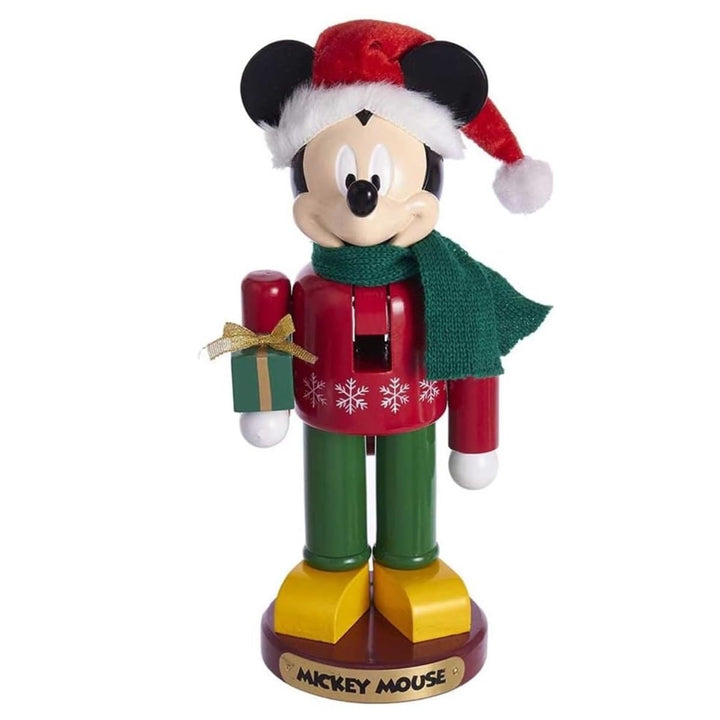 Kurt S. Adler 10-Inch Nutcracker Kurt Adler Nussknacker, Mickey Mouse, 25,4 cm, Mehrfarbig, Standard