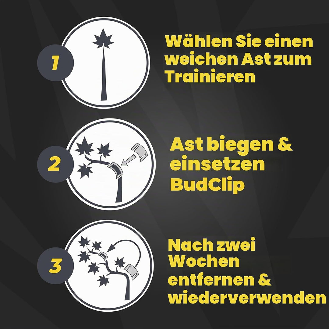 BudTrainer BudClips 20 Stück,LST-Clips mit geringer Belastung,Universalgrösse,passend für jeden Zwei