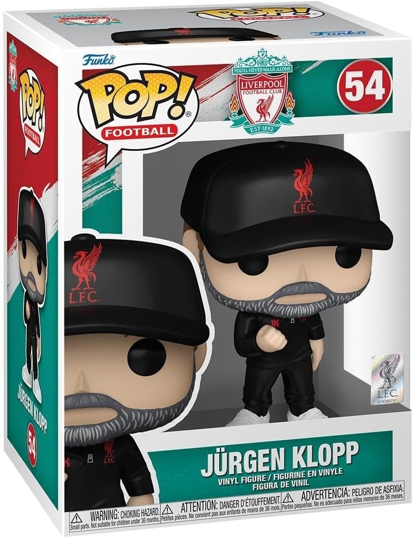 Funko POP! Soccer: Liverpool FC - Jurgen Klopp - Vinyl-Sammelfigur - Geschenkidee - Offizielle Hande
